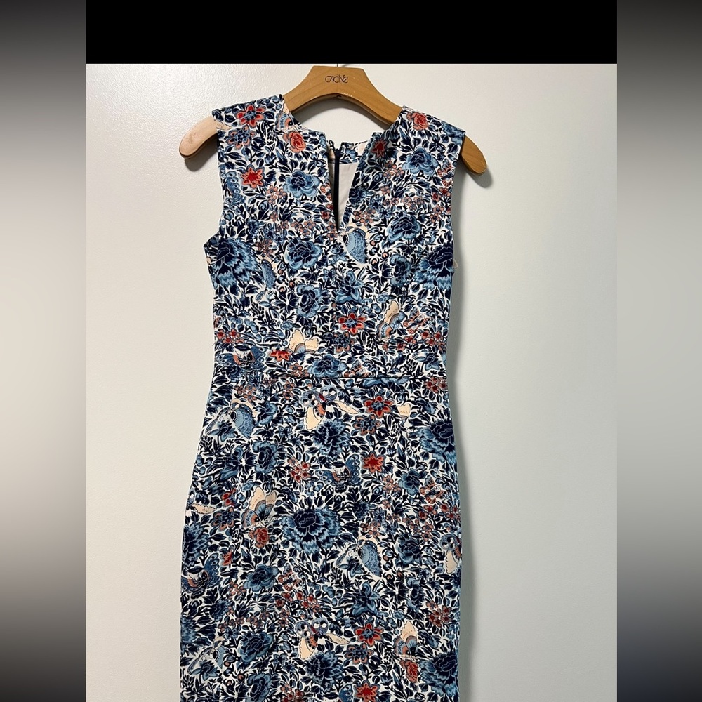 Tory Burch Floral Sleeveless Mini dress